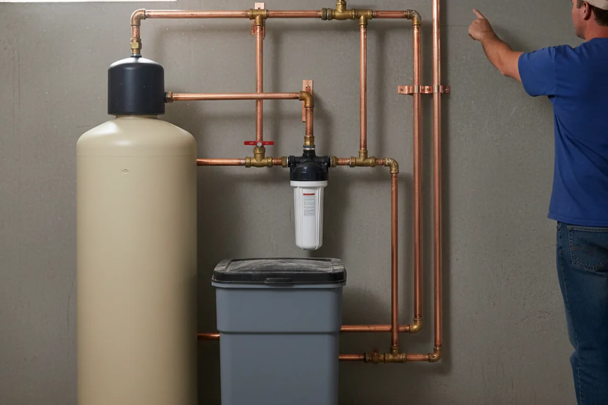 Whole-house water treatment system installed in Wahoo